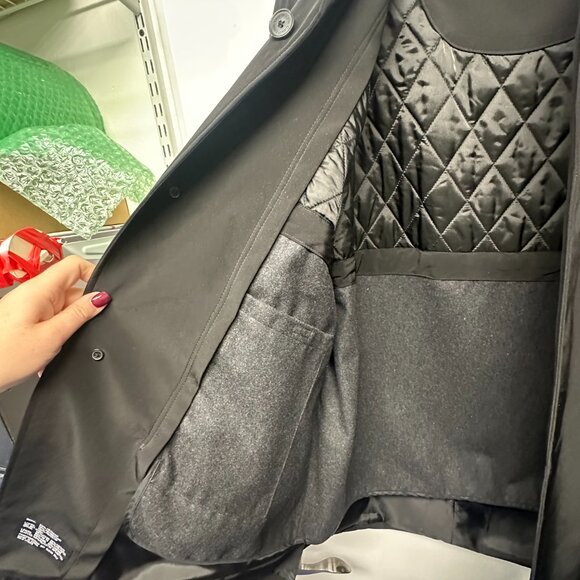 Calvin Klein Men's 44S Black Coat Jacket - Picture 9 of 9